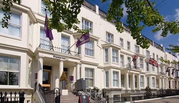 Comfort Inn Kensington Лондон Экстерьер фото